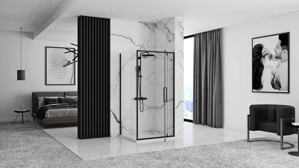 Cabina Doccia Ad Angolo Rapid Swing 120x80