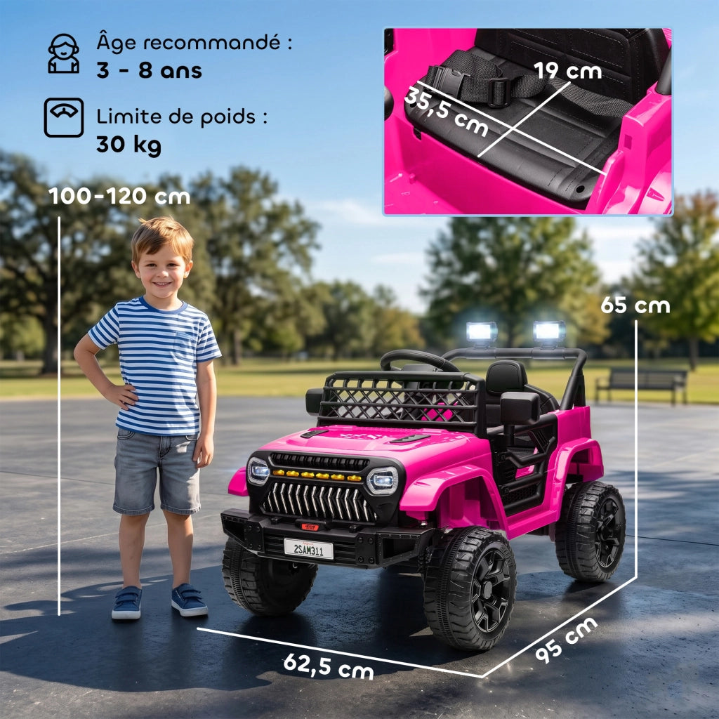 Auto telecomandata per bambini 4x4 ¨C Minimal ¨C nero