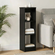 Mobile laterale Nero 40 x 40 x 100 cm Legno ingegnerizzato 899844
