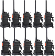 Walkie Talkie senza Licenza - 16 Canali, CTCSS/DCS, Caricatore USB