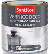 VERNICE DECO ASPETTO OPACO NATURALE 0,25L NERO