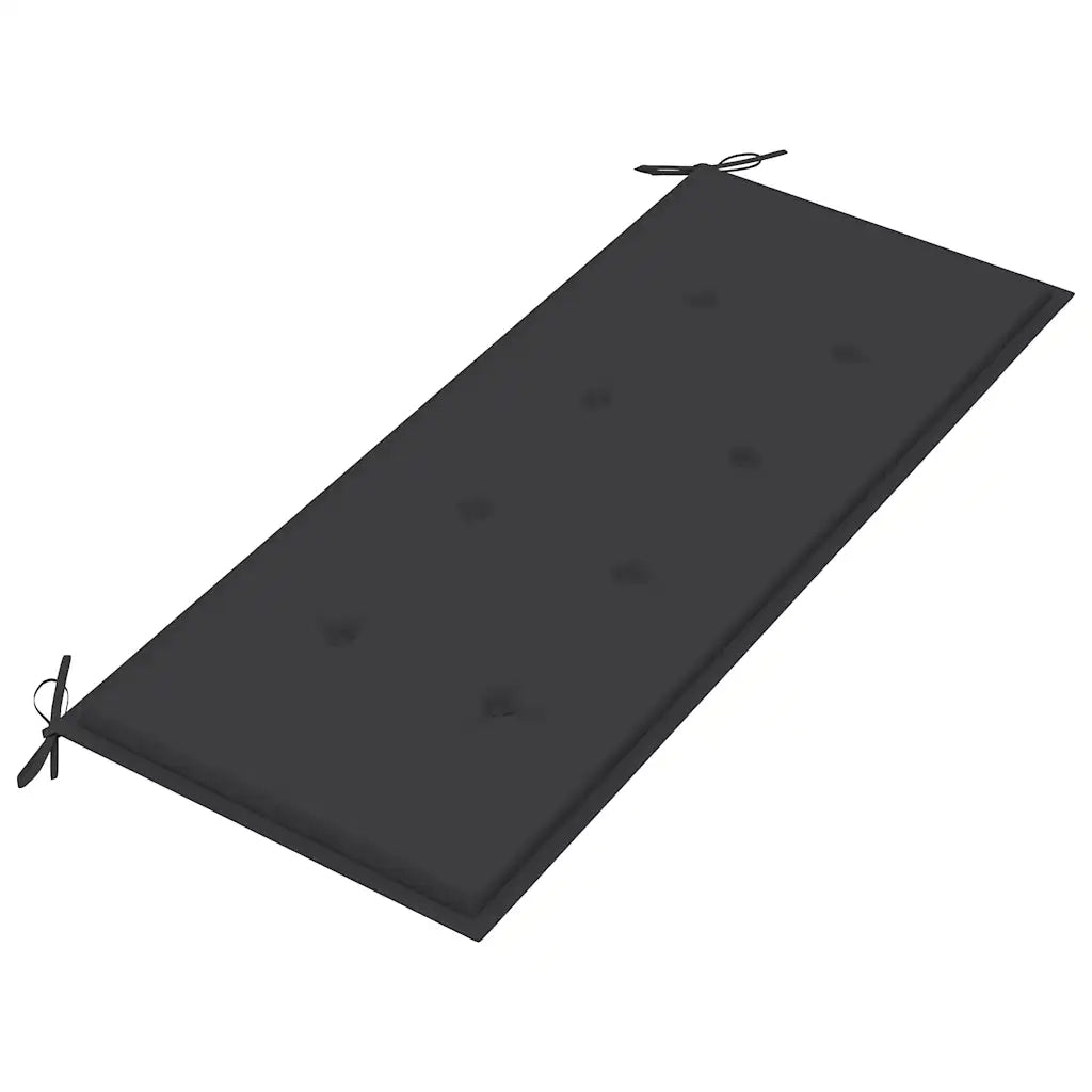 Panca da Giardino con Cuscino 120 cm in Bamb¨´ 121825