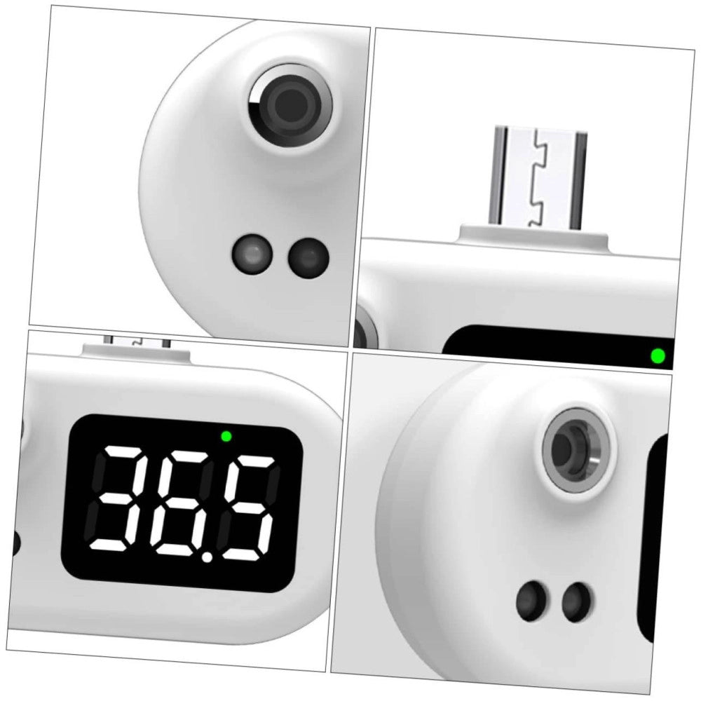 Trade Shop - Termometro Digitale Per Smartphone Ir Misurazione Temperatura Senza Contatto Iph -