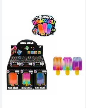 Ghiacciolo Gommoso Squishy, Giocattolo da spremere di Ghiacciolo Gommoso Giocattoli Giocattolo da Schiacciare Antistress