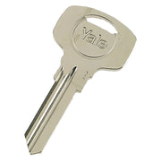CHIAVE OTTONE NICHELATO lunghezza 31,35 mm- 5 pezzi  - YALE