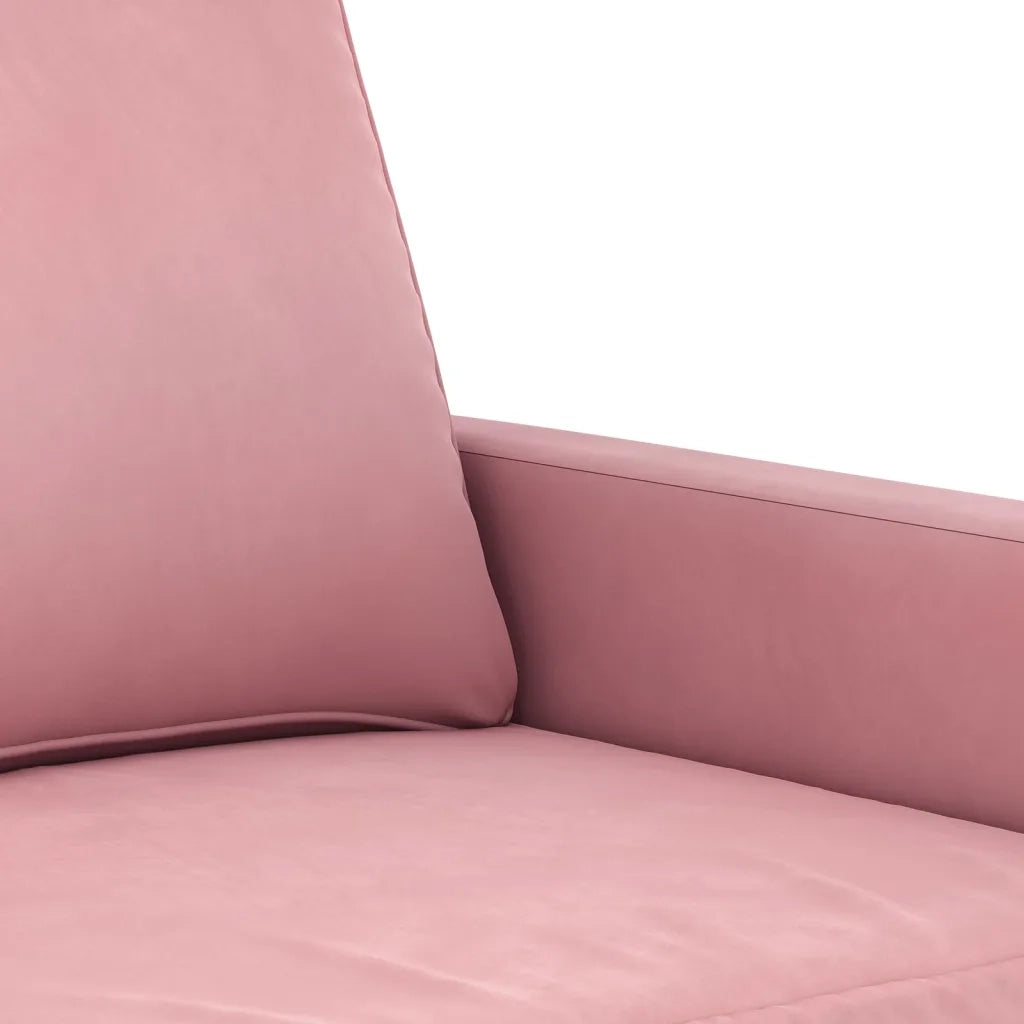 Poltrona | Sedia Relax Rosa 60 cm Velluto