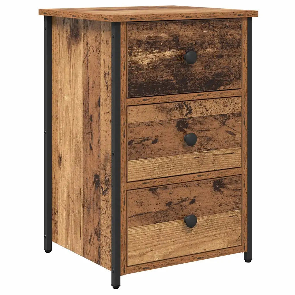 Armadio da Notte con cassetto Marrone 40 x 36 x 60 cm 871257