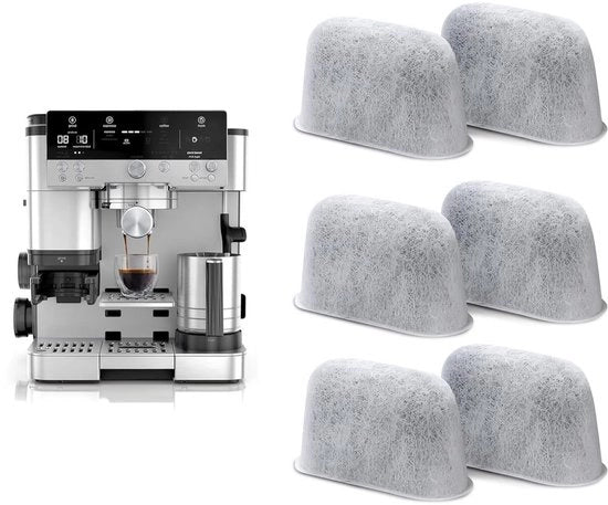 Filtro acqua attivo a base di cotone e cocco - 6 pezzi - Compatibile con Ninja ES601/701 - Migliora il sapore del caffè - Filtro caffè