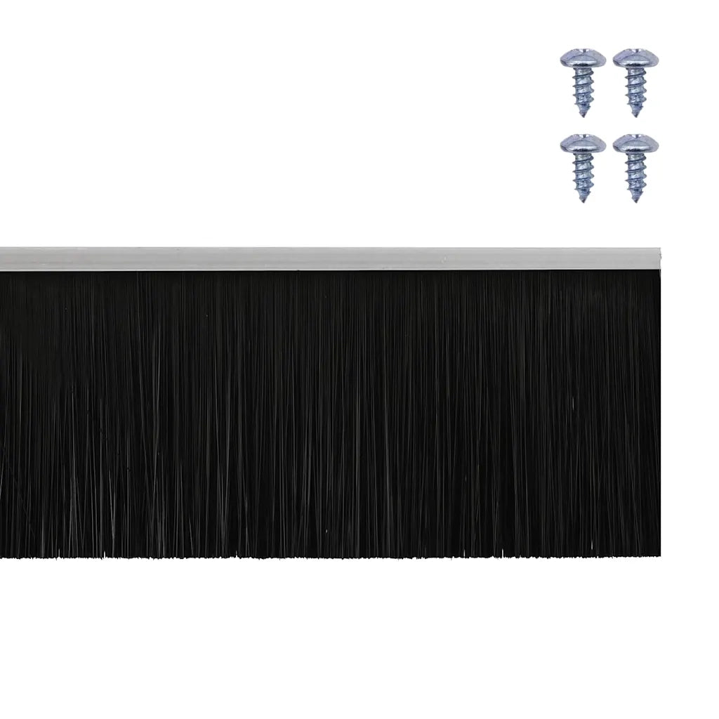 Spazzole per porte a vite 2 pz Argento 100 cm CFW7153229