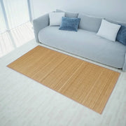 Tappeto in Bambù 100x160 cm Marrone 245822