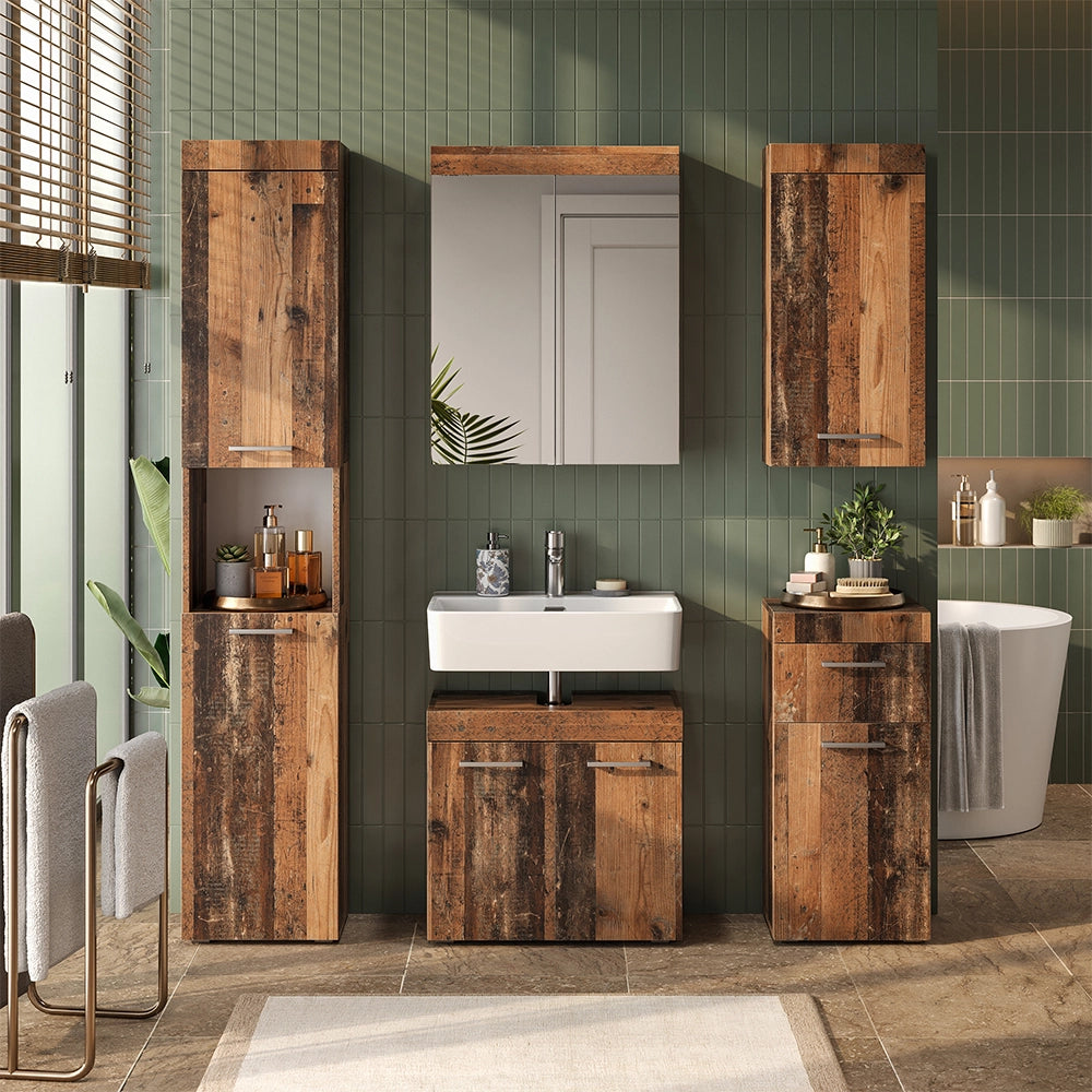 Set di mobili da bagno Luna Oldstyle 5 parti Vicco