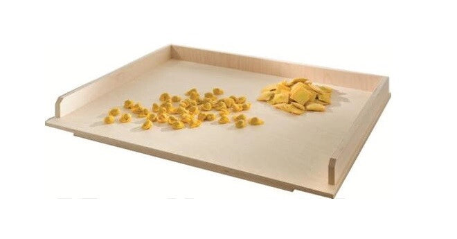 Spianatoia in legno con bordo Tavola pasta 65 x 50 cm