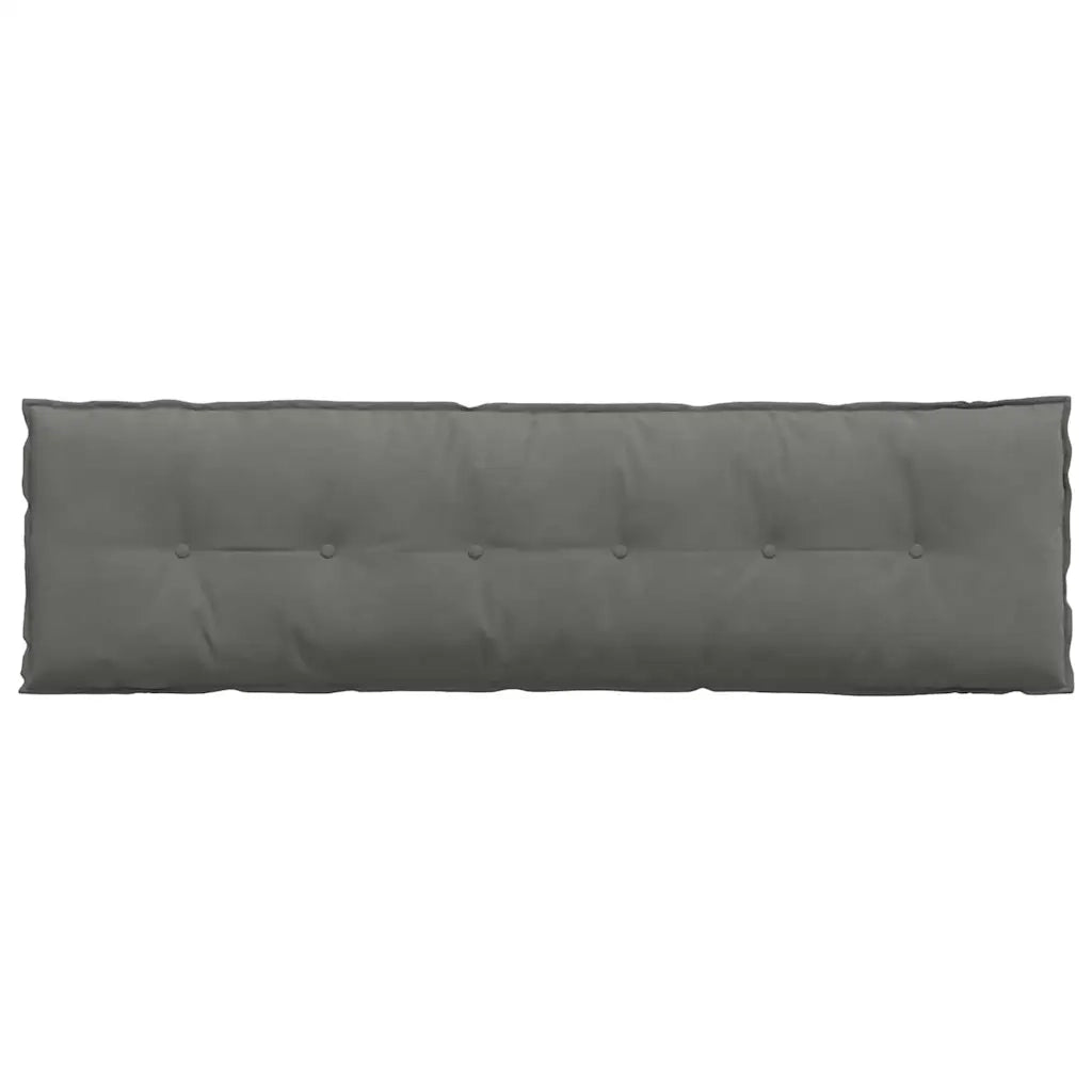 Cuscino per Schiena Grigio scuro 180 x 50 cm 42014947