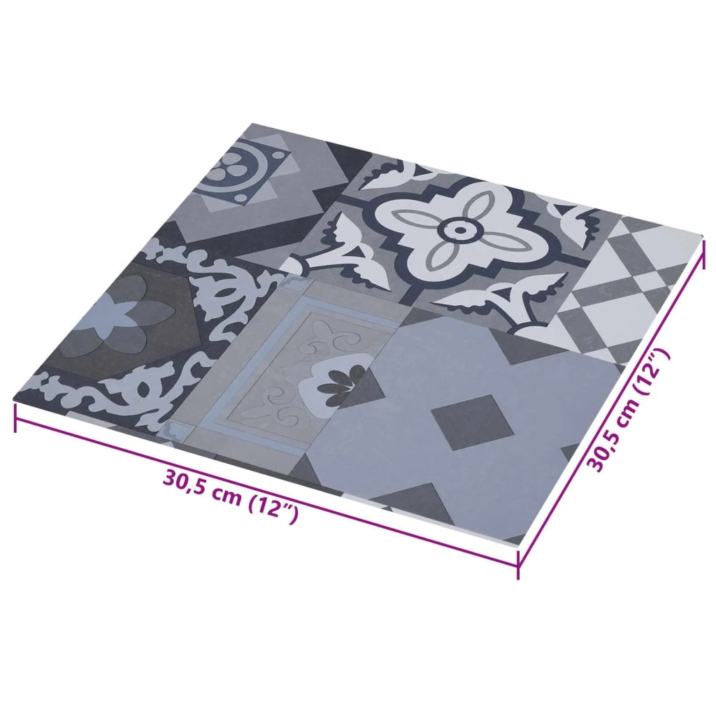 Plance per Pavimentazione Autoadesiva 30,5 x 30,5 cm 20 pcs PVC 42046401