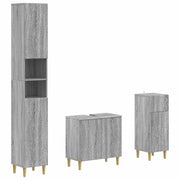 Set di armadietti da bagno in 3 pezzi DELFT 3417870