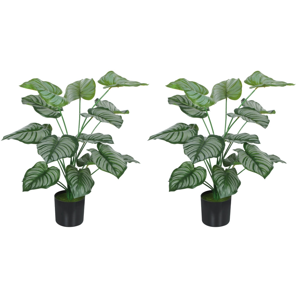 Pianta Artificiale Decorativa con Vaso ¨C Minimal ¨C Verde 65 cm