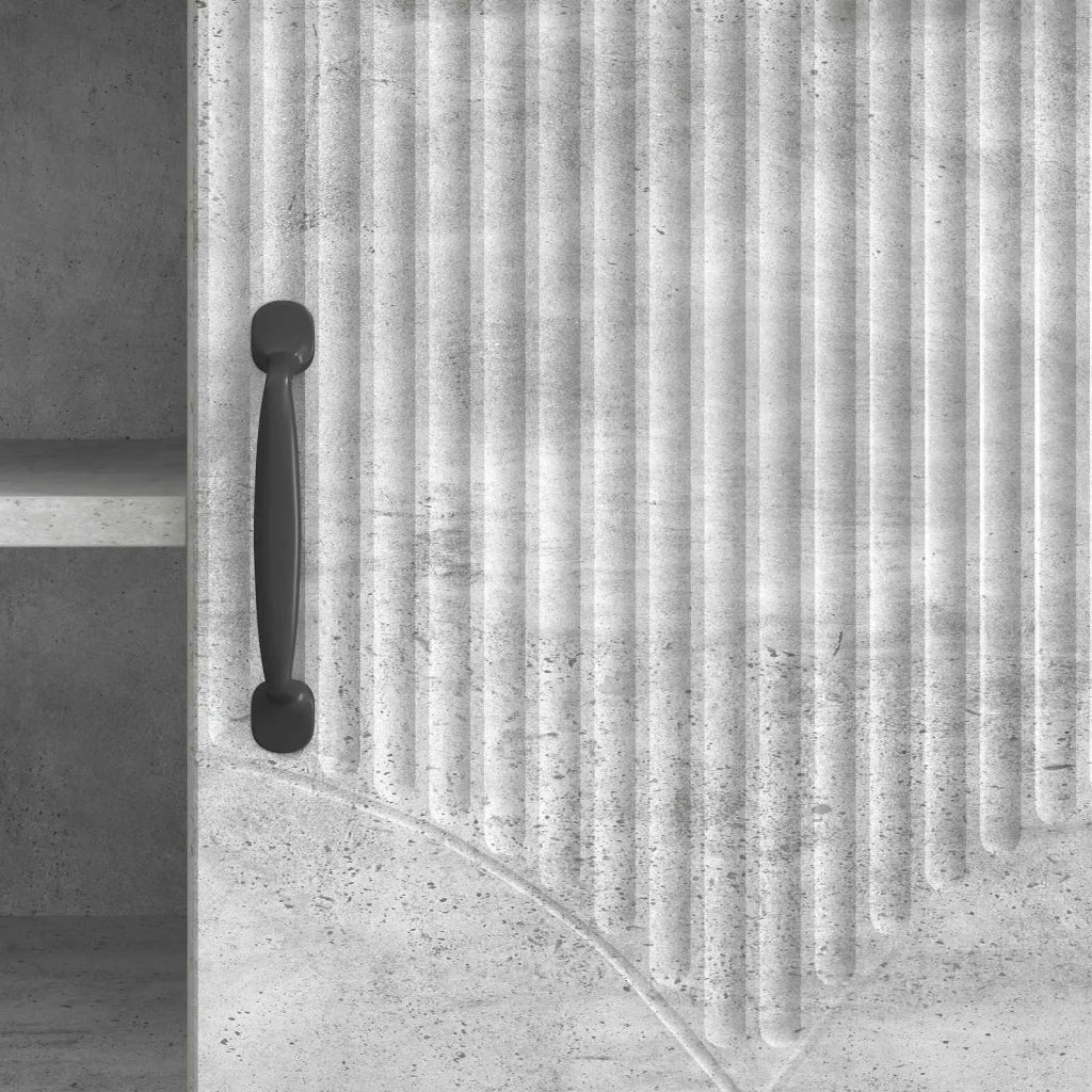 Mobile TV-Credenza per TV Grigio Cemento 102 x 34,5 x 47 cm 510230