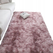 Tappeto rosa morbido e soffice 120x170 cm spesso