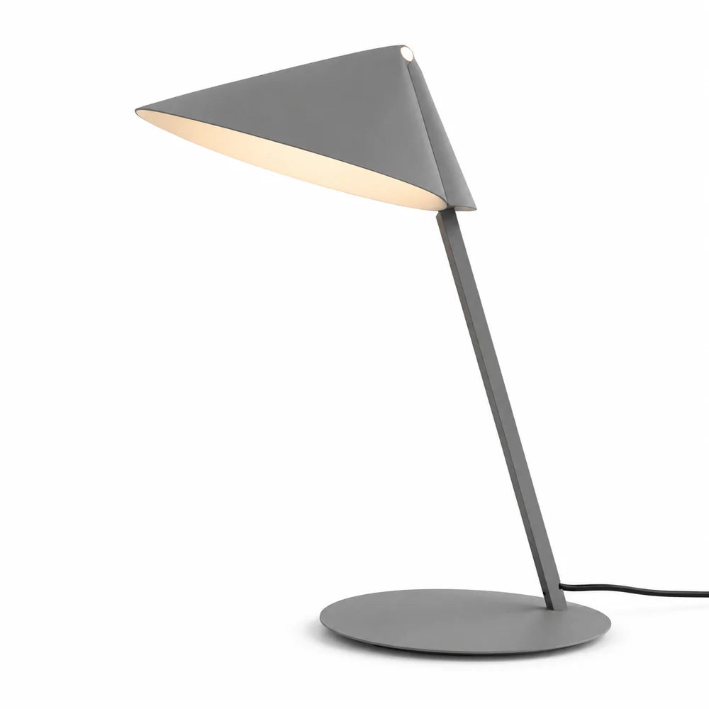 LAMPADA DA TAVOLO GONG WORK 1 LUCE ATTACCO G9 GRIGIO