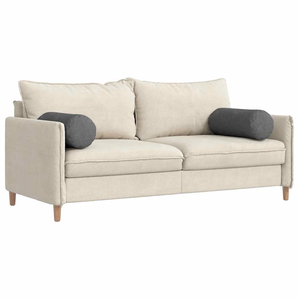 Cuscini a rullo 2 pz | Cuscini per sedie Grigio scuro ? 25 x 70 cm