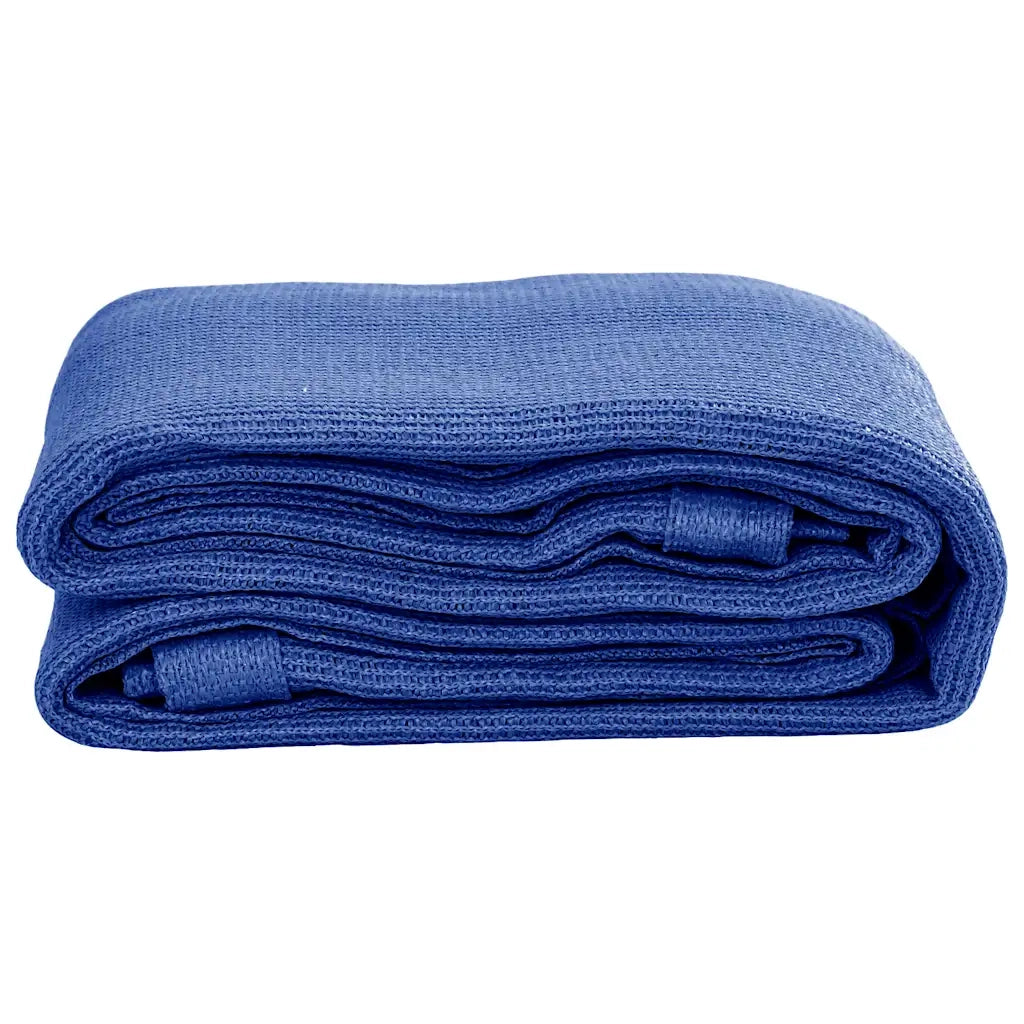 Tappeto da Tenda 250x350 cm Blu 310722