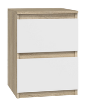 Comodino MALWA M2 bianco sonoma
