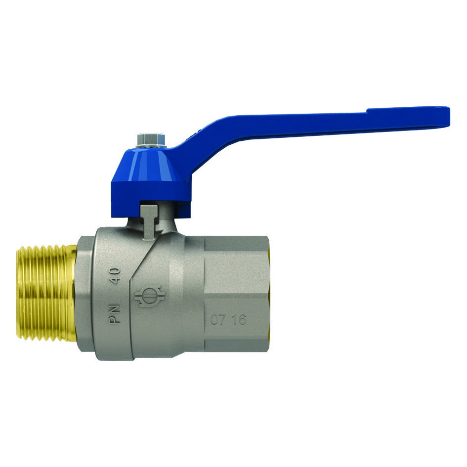 VALVOLA A SFERA P.T. CON LEVA EVOLUTION MASCHIO-FEMMINA- 1  DN 25  PN 30- FIV- pezzi 1