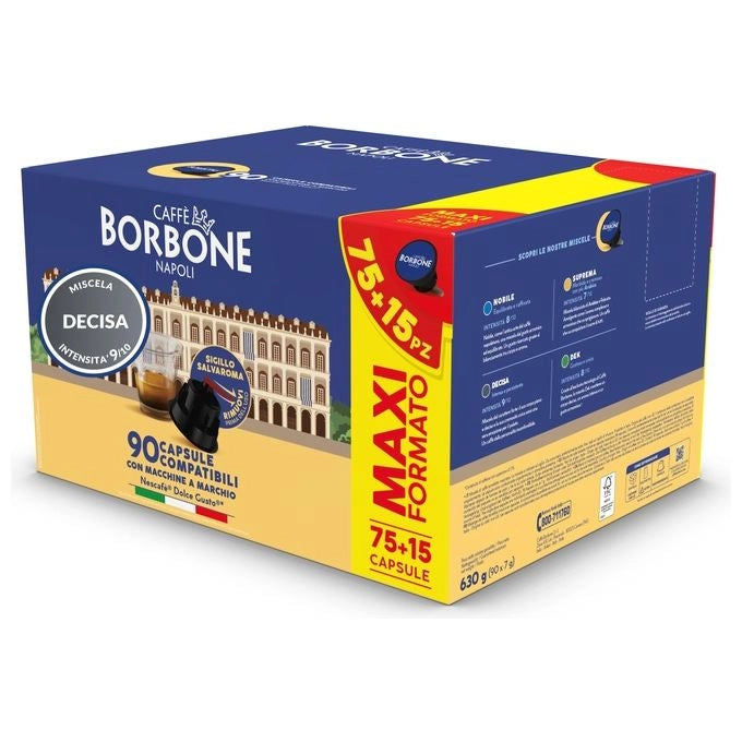 Caffè Borbone Capsule per Dolcegusto Miscela Decisa Capsule caffè 90 pz