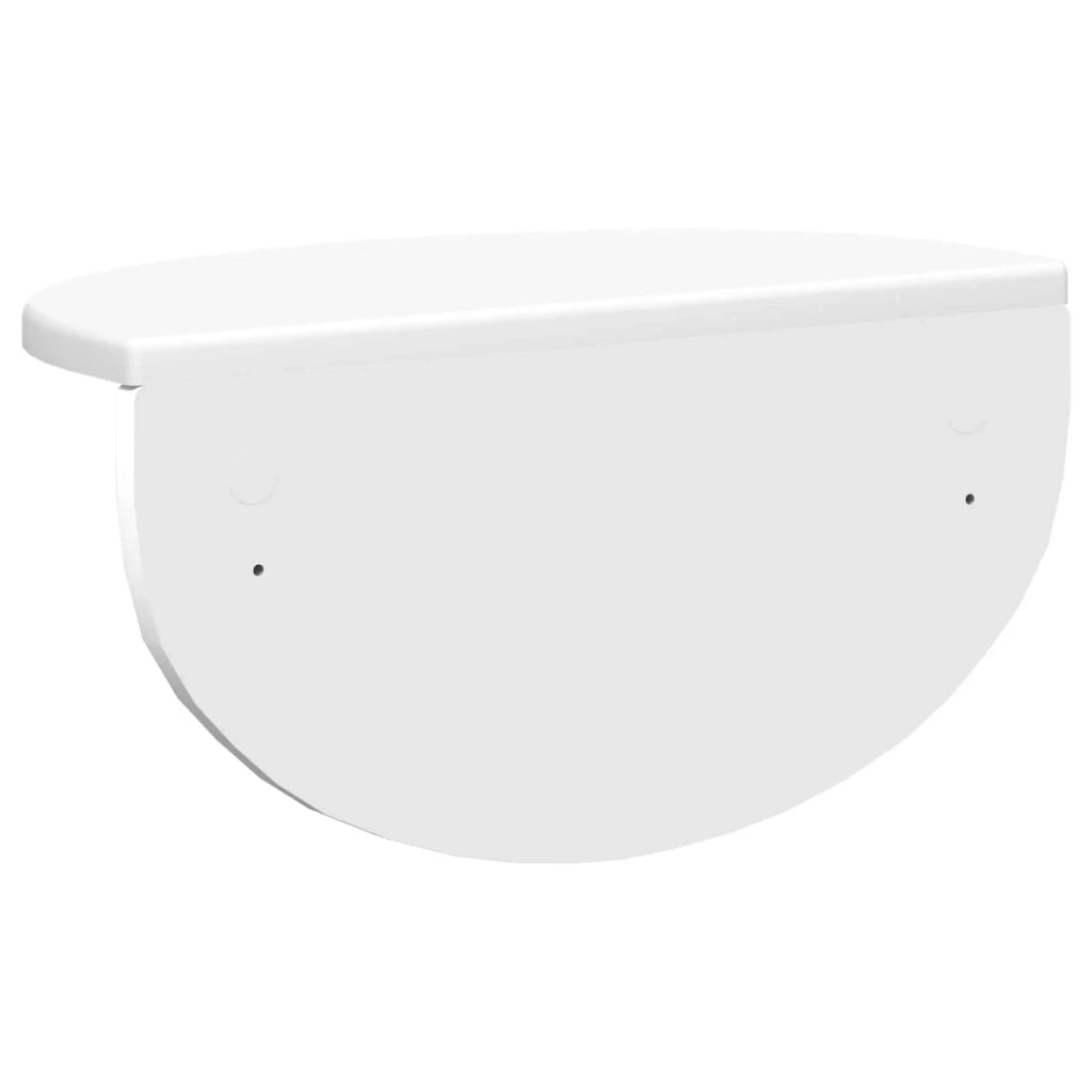 Scaffale da parete 2 pcs Bianco 38 x 19 x 19 cm 891409
