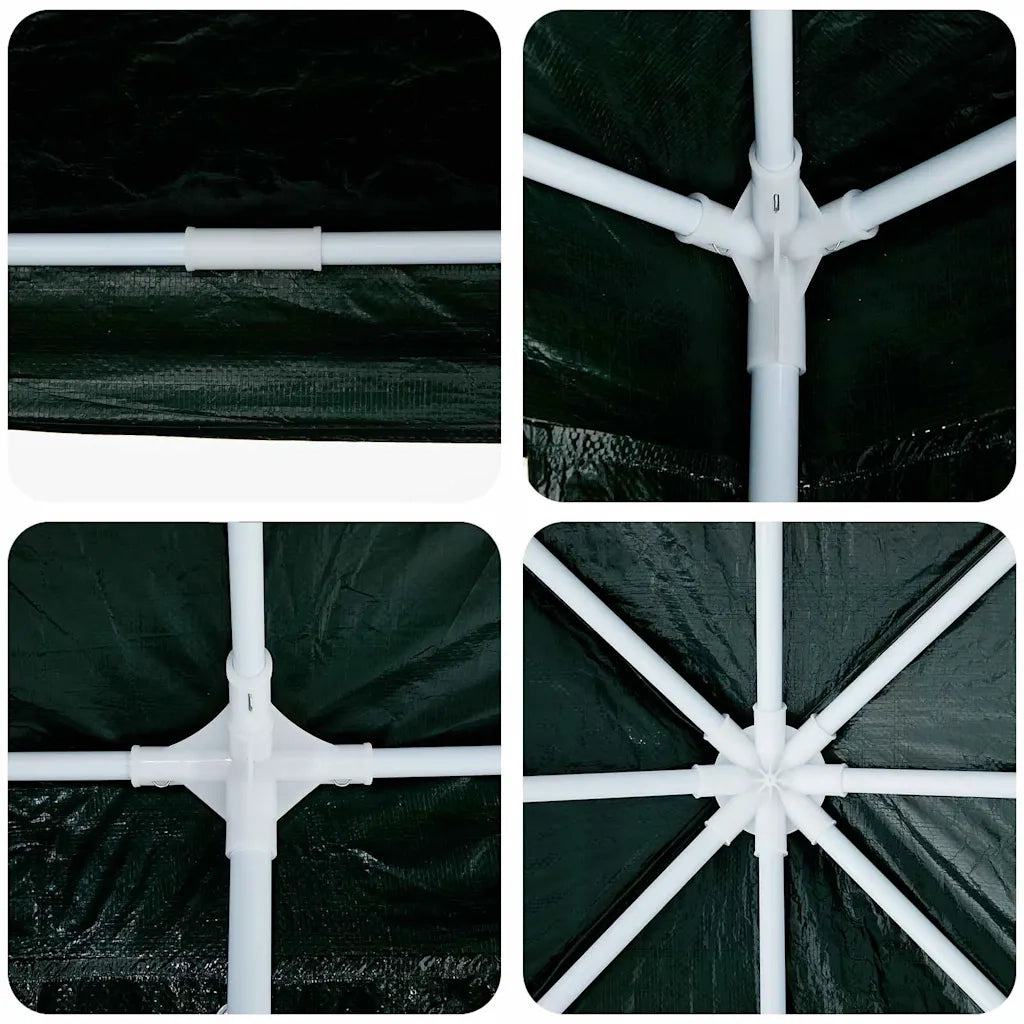 Tenda Party Verde 800 x 400 x 266 cm Polietilene e Acciaio 42003440