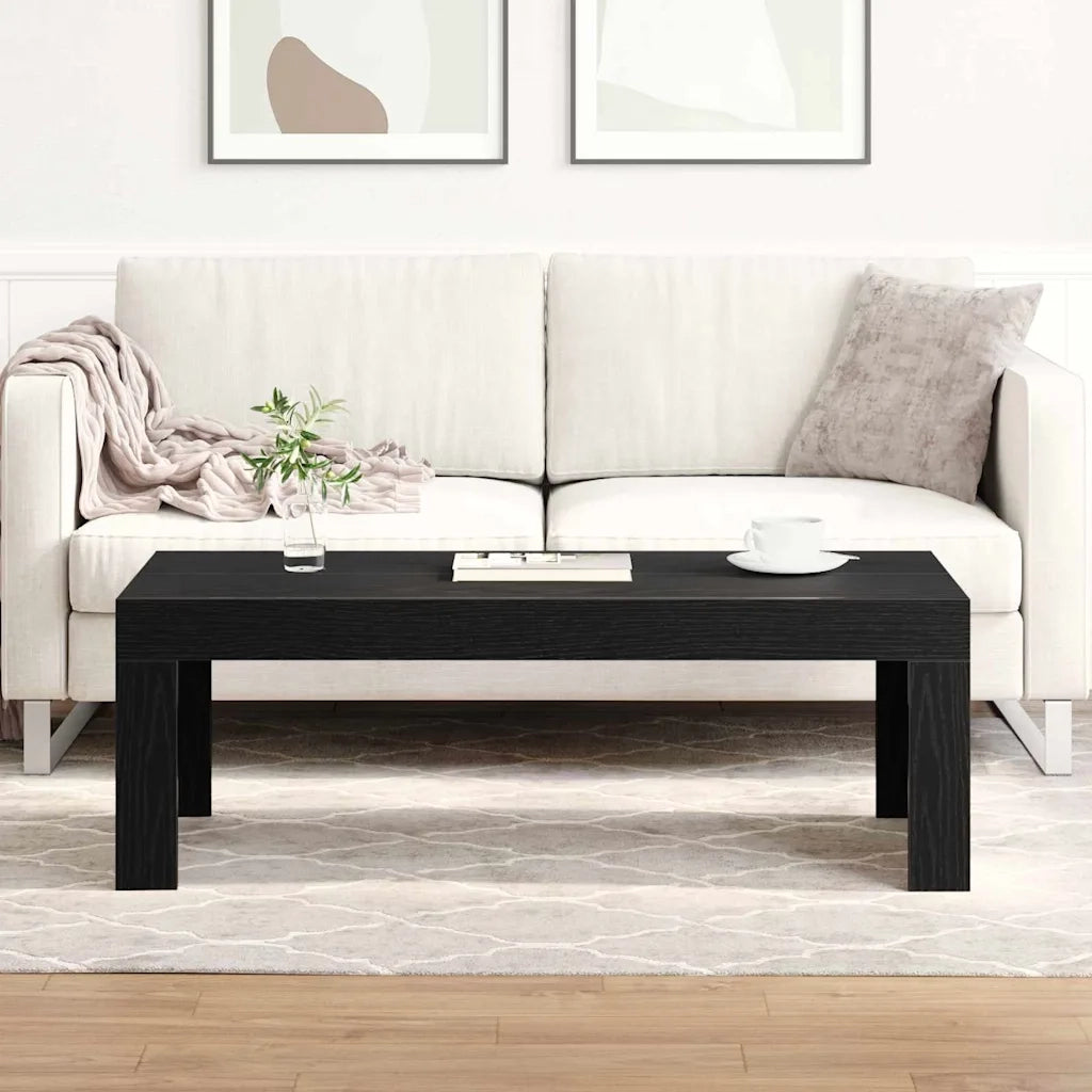 Tavolino da salotto Rovere Nero 102 x 50 x 35 cm 862072
