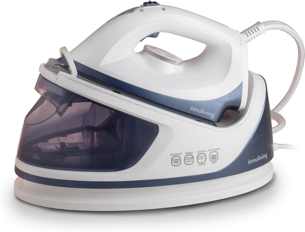 Ferro da Stiro a Vapore con Caldaia Ricarica Continua 2250 Watt Innoliving