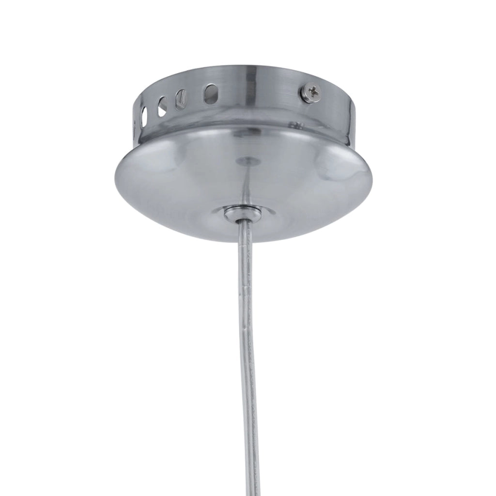 Lampada a sospensione Italux Anon cromata Ø16 E27 regolabile