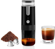 Macchina per espresso portatile - Ricaricabile e manuale - Capsule K Cup - per campeggio e escursioni.