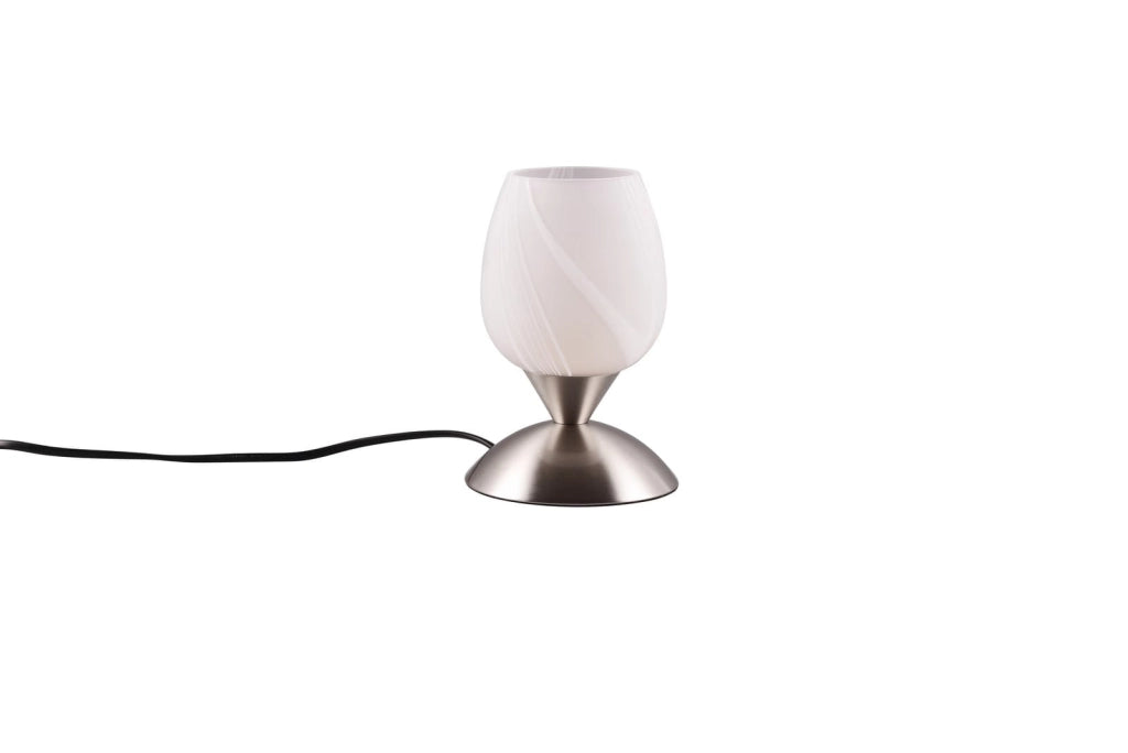 Lampada da tavolo CUP II argento E14 RL R59441001