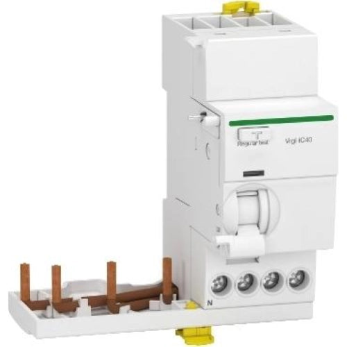 BLOCCO DIFFERENZIALE SINGOLE PARTENZE VIGI IC40 3P+N 40A 30MA TIPO AC