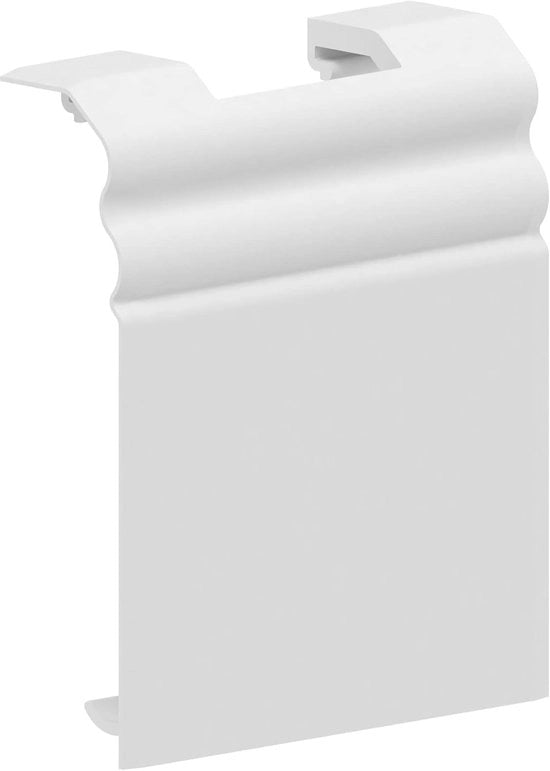 Accessorio per cappotto - Accesso per cavo - Derivazione verticale - Per cappotto 22x12mm - 2x6x8 cm - Bianco