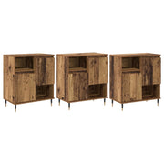 Credenza | Sideboards 3 pcs Legno vecchio