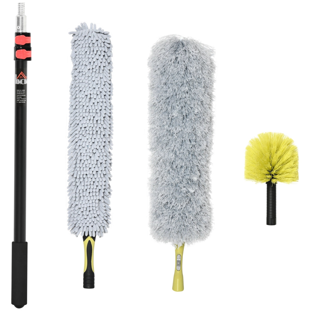 Kit Pulizia Casa ¨C Minimal ¨C Grigio e Giallo