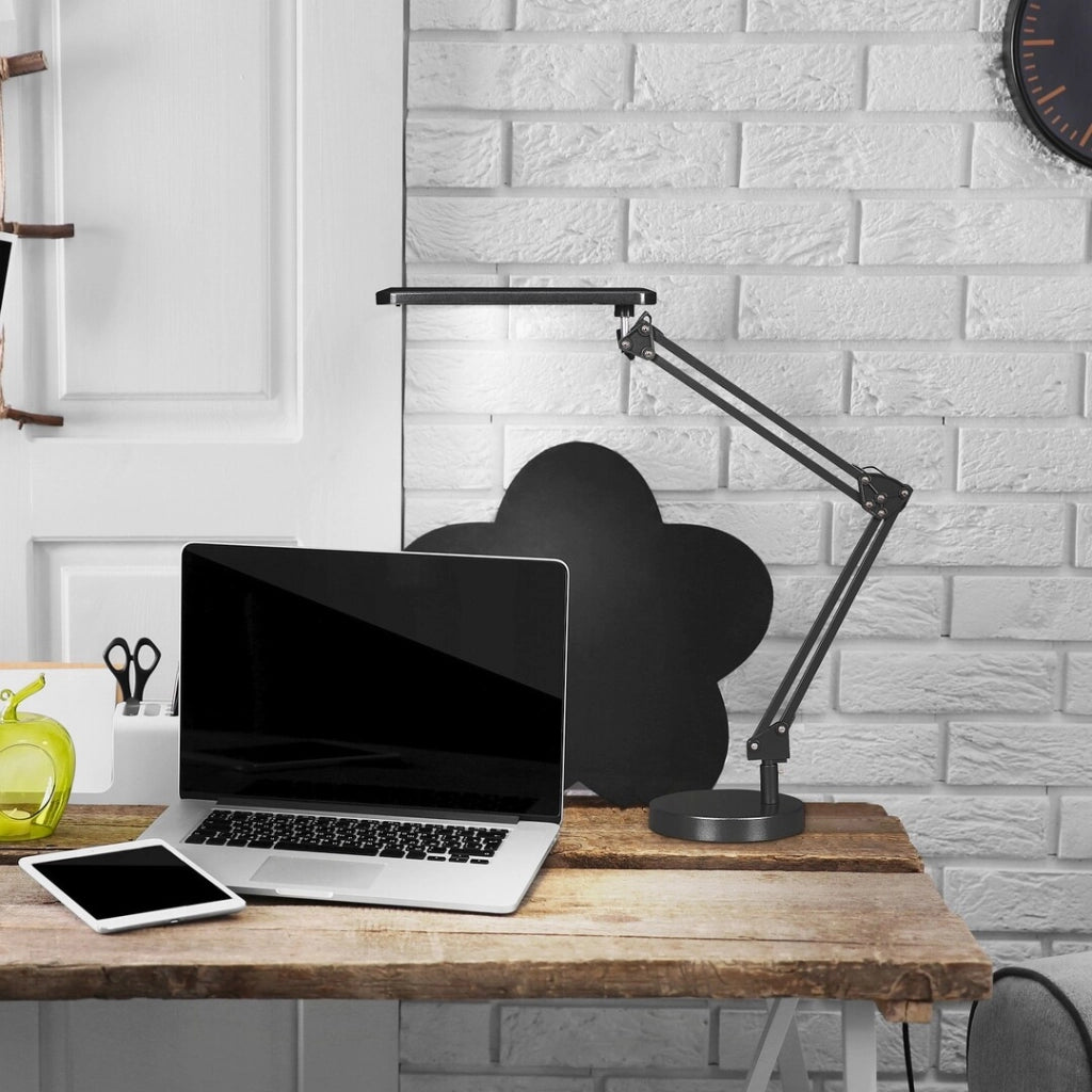 Lampada da scrivania nera LED 6W 4500K Rabalux Colin