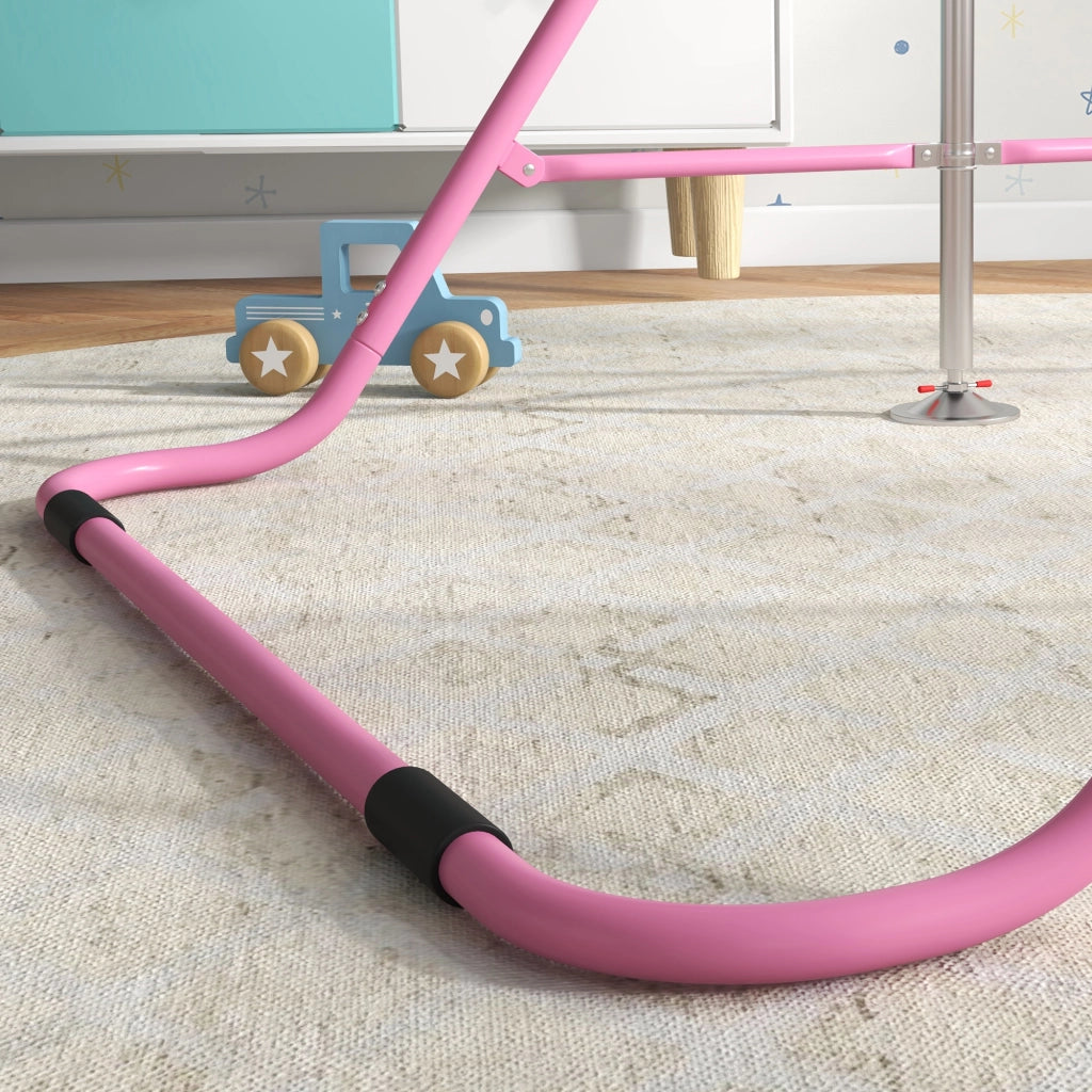 Sbarra Parallele Pieghevole ¨C Minimal ¨C Altezza Regolabile Rosa