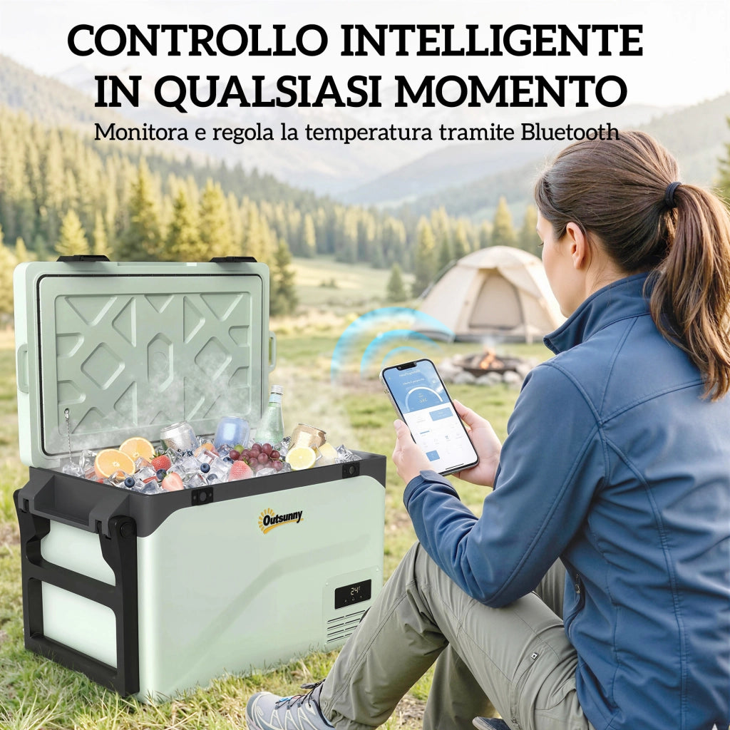 Frigorifero Portatile 42.5L a Compressore con Controllo App, -20¡æ a 20¡æ