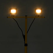 Faretto a LED con Treppiede 2x10 W Bianco Caldo 149653