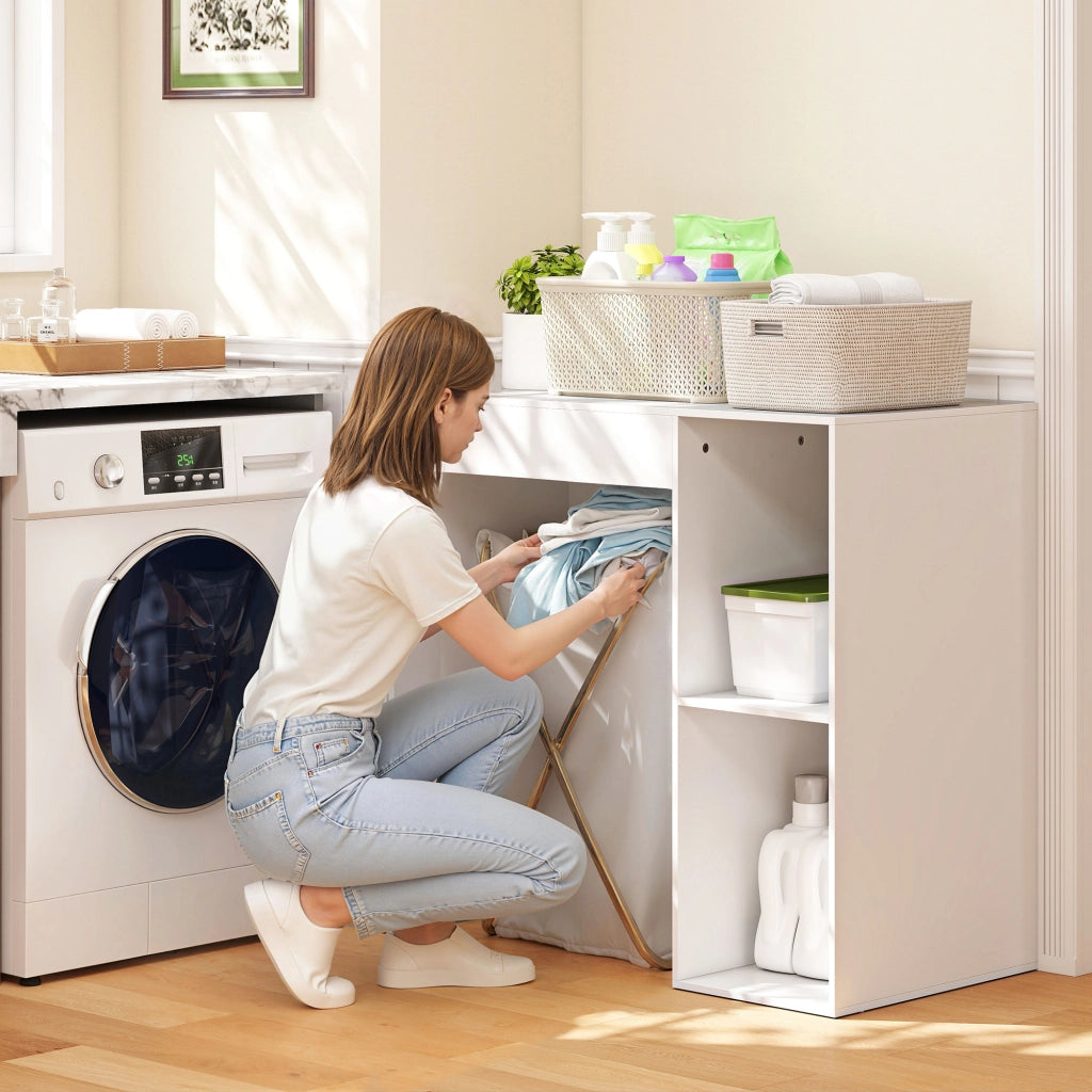 Mobiletto per bagno sopra lavatrice ¨C Minimal ¨C bianco