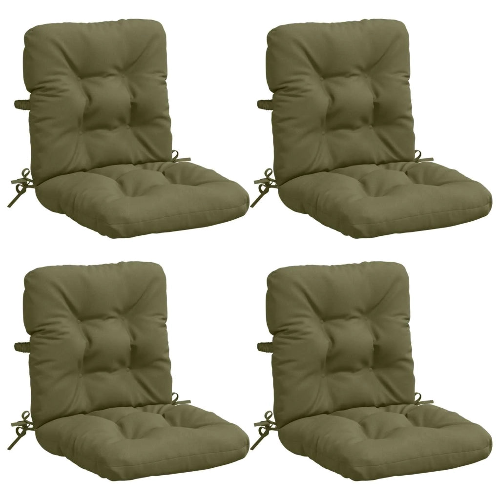 Cuscini per Sedia Alta in 4 Pezzi VIANEN 4 pcs 100% Poliestere 953783