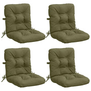 Cuscini per Sedia Alta in 4 Pezzi VIANEN 4 pcs 100% Poliestere 953783