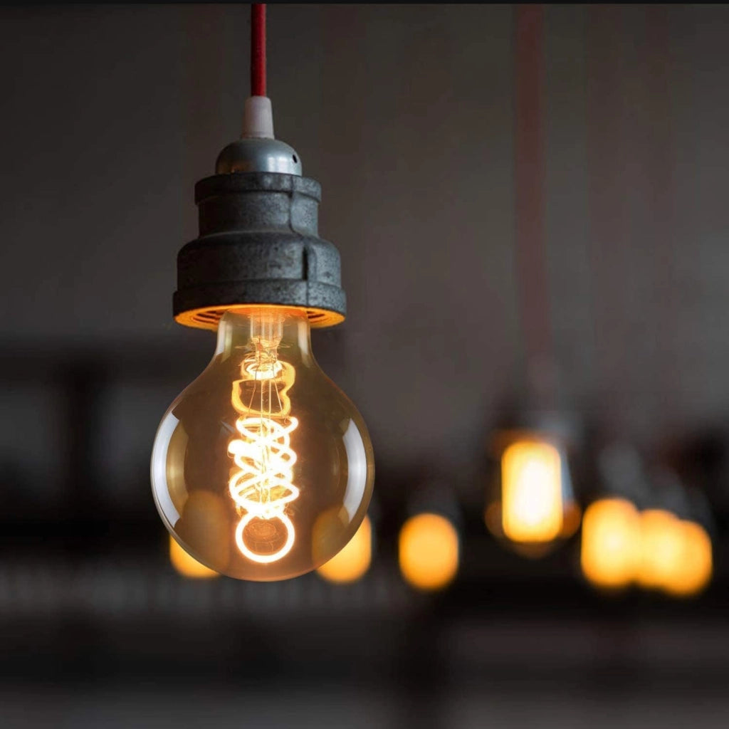 ZMH Bombilla LED  Bombilla Edison 4W G80 Vintage Bullet Bulb