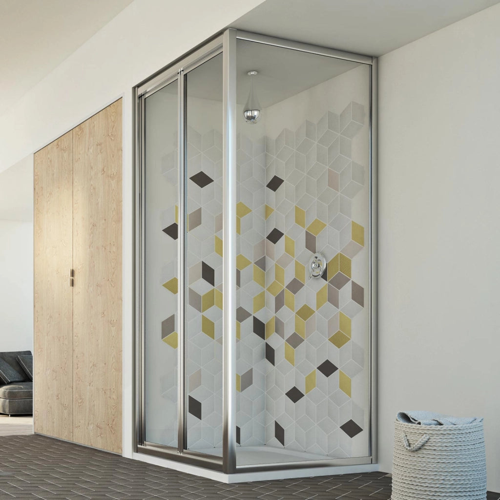 Box Doccia 90x90 AP. 90 CM H198 trasparente mod. Urban Duo P