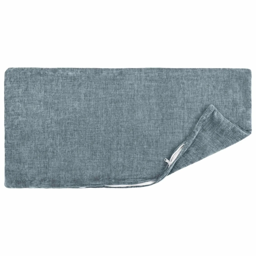 Federa 6 pz HEERLEN Azzurro 30 x 50 cm Tessuto Chenille 907792
