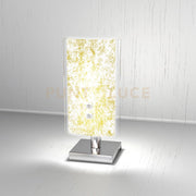 TRAY PORTATILE 1 LUCE FOGLIA ORO 1087-P-FO